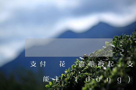 支付寶花唄逾期被起訴(支付寶花唄逾期被起訴能主動(dòng)還款嗎)