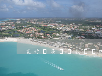支付寶花唄還款錢從哪出怎么還-