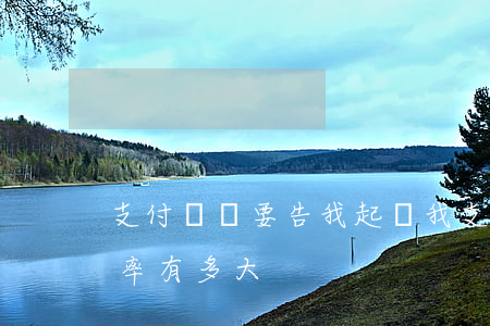 支付寶說要告我起訴我(支付寶說要起訴我概率有多大)