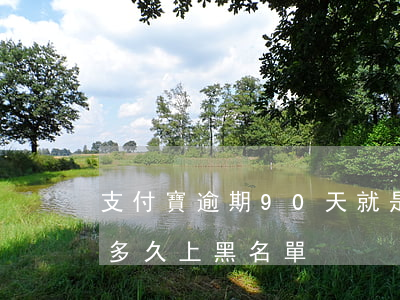 支付寶逾期90天就是黑戶了嗎(支付寶逾期多久上黑名單)