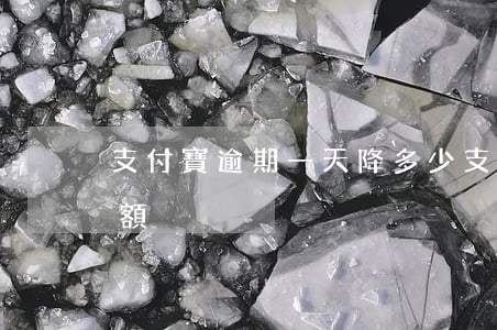 支付寶逾期一天降多少(支付寶逾期會不會降額)