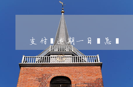 支付寶逾期一日會怎樣