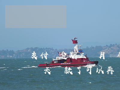 支付寶逾期三個月還了還能借嗎(支付寶逾期兩天還款了可以再繼續(xù)借嗎)