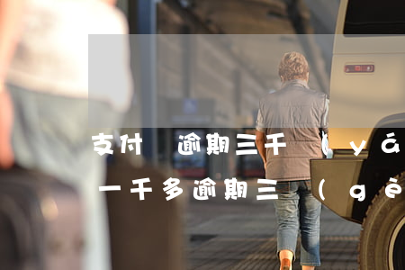 支付寶逾期三千嚴(yán)重嗎(支付寶欠一千多逾期三個(gè)月)