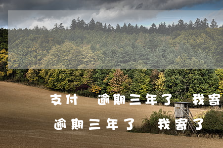 支付寶逾期三年了給我寄了掛號信-支付寶逾期三年了給我寄了掛號信怎么辦