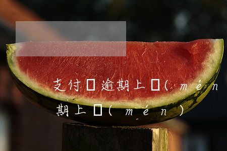 支付寶逾期上門(mén)的講講(支付寶 逾期 上門(mén))