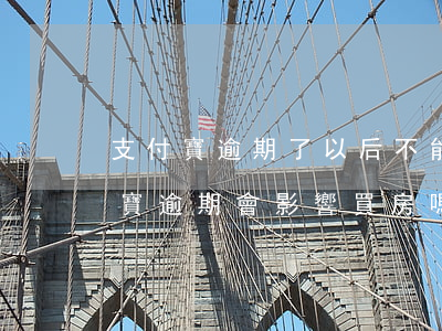 支付寶逾期了以后不能貸款買房子了嗎（支付寶逾期會影響買房嗎）