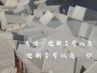 支付寶逾期了可以交給律師處理嗎-支付寶逾期了可以交給律師處理嗎