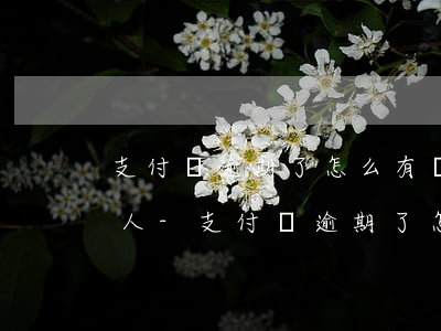 支付寶逾期了怎么有緊急聯(lián)系人-支付寶逾期了怎么有緊急聯(lián)系人電話(huà)