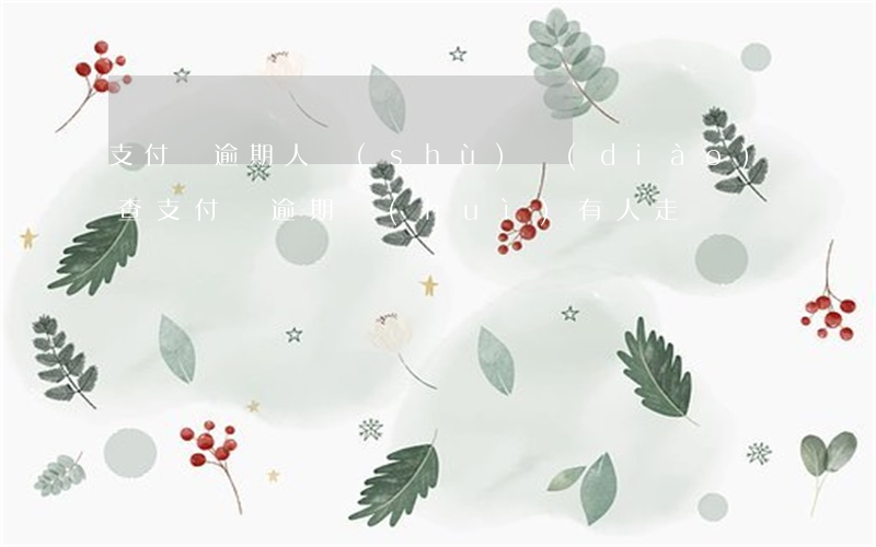 支付寶逾期人數(shù)調(diào)查 支付寶逾期會(huì)有人走訪嗎?