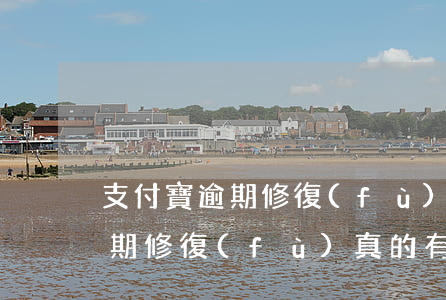 支付寶逾期修復(fù)啥意思(支付寶的逾期修復(fù)真的有用嗎)