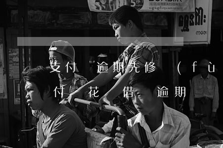 支付寶逾期先修復(fù)花唄還是借唄(支付寶花唄借唄逾期)
