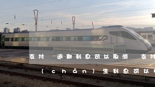 支付寶逾期利息可以取消嗎 支付寶花唄逾期產(chǎn)生利息可以申請(qǐng)取消嗎