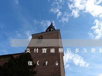 支付寶逾期后多久更新(支付寶逾期后多久恢復(fù))
