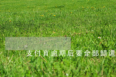 支付寶逾期后要全部歸還嗎