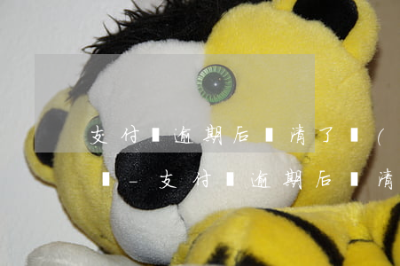 支付寶逾期后還清了會(huì)有什么影響-支付寶逾期后還清了會(huì)有什么影響嗎
