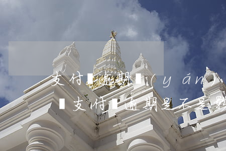 支付寶逾期嚴(yán)重會(huì)怎樣(支付寶逾期是不是影響很大)