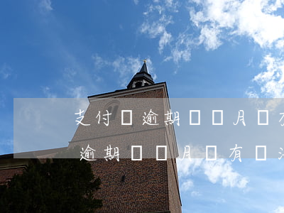 支付寶逾期幾個月還有辦法解凍嗎-支付寶逾期幾個月還有辦法解凍嗎知乎