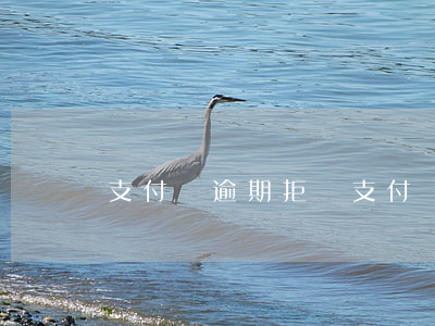 支付寶逾期拒還(支付寶還清逾期被要求)