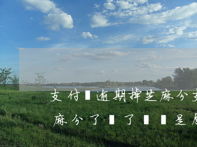 支付寶逾期掉芝麻分(支付寶逾期10天扣芝麻分了,還了還會是原來的額度嗎)