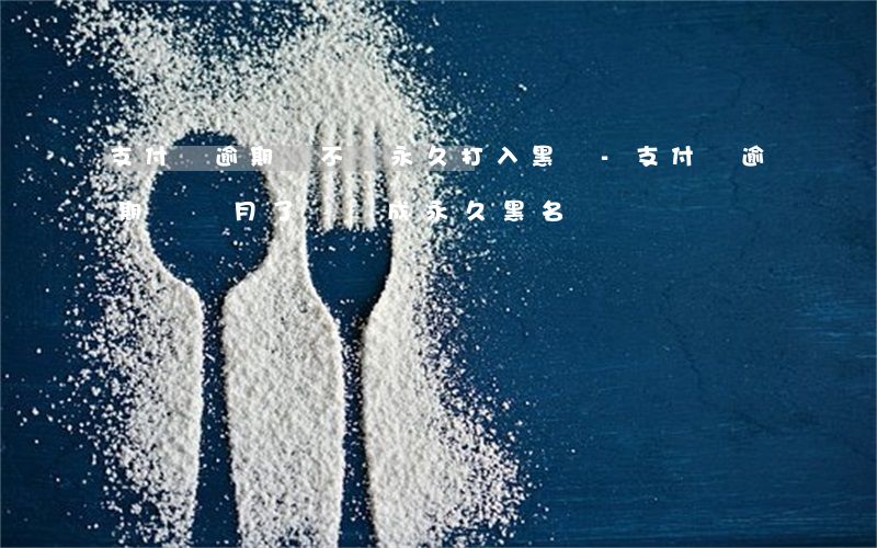 支付寶逾期會不會永久打入黑戶-支付寶逾期幾個月了會變成永久黑名單嗎