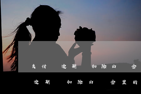 支付寶逾期會扣除公積金里的錢嗎-支付寶逾期會扣除公積金里的錢嗎怎么辦