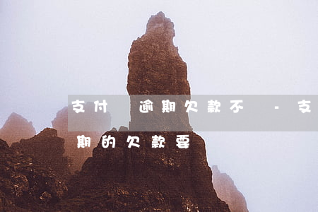 支付寶逾期欠款不還-支付寶逾期還清,未到期的欠款要還嗎