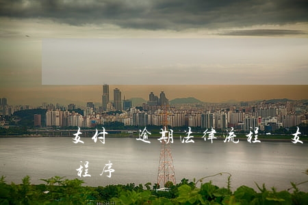 支付寶逾期法律流程-支付寶逾期要走法律程序