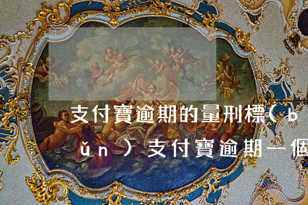 支付寶逾期的量刑標(biāo)準(zhǔn)(支付寶逾期一個(gè)多月說(shuō)追究我的責(zé)任是刑事還是民事責(zé)任)