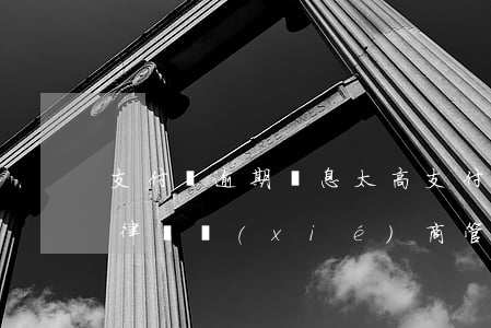 支付寶逾期罰息太高(支付寶逾期罰息太高找律師協(xié)商管用嗎)