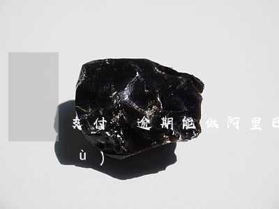 支付寶逾期能做阿里巴巴業(yè)務(wù)員嗎