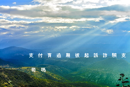 支付寶逾期被起訴詐騙(支付寶逾期會被打官司嗎)