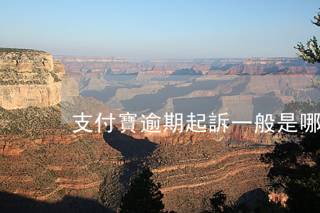 支付寶逾期起訴一般是哪個(gè)法院-