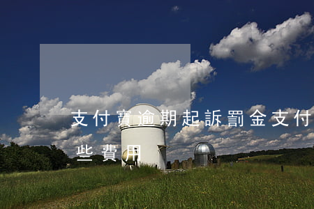 支付寶逾期起訴罰金 支付寶逾期起訴承擔哪些費用