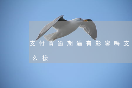 支付寶逾期過有影響嗎(支付寶逾期之后會怎么樣)