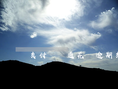 支付寶開通花唄逾期 支付寶花唄逾期怎么辦