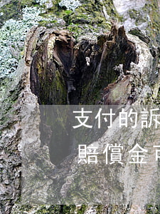 支付的訴訟賠償可以稅前扣除嗎(法院判決的賠償金可以稅前扣除么)