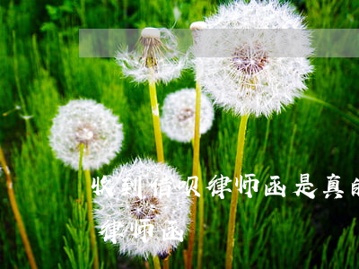 收到借呗律师函是真的吗(今天收到借呗发的律师函)