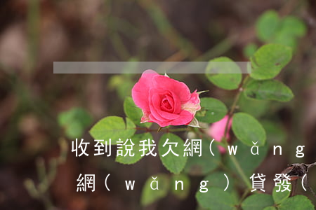 收到說我欠網(wǎng)貸的短信(沒有欠網(wǎng)貸發(fā)短信說還款)
