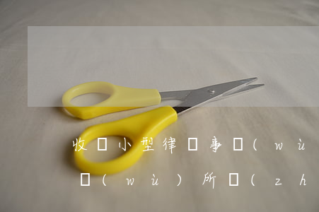 收購小型律師事務(wù)所多少錢(律師事務(wù)所轉(zhuǎn)讓)