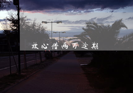 放心借两万逾期