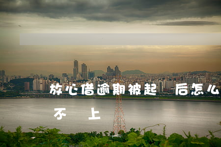 放心借逾期被起訴后怎么辦(放心借逾期了會不會上門)