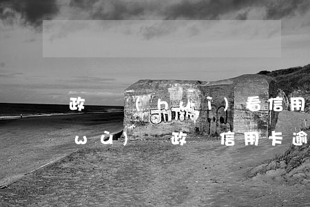 政審會(huì)看信用卡逾期么-公務(wù)員政審信用卡逾期