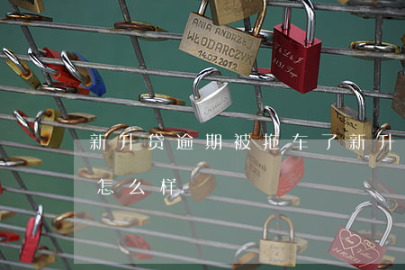 新升贷逾期被拖车了(新升贷逾期被拖车了会怎么样)
