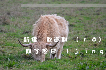 新橙貸款逾期發(fā)給其他人(橙分期逾期了,但已經(jīng)還完所有款項,會影響房貸嗎)