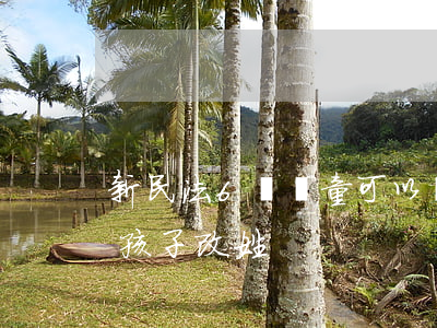 新民法6歲兒童可以隨意改姓嗎(新民法關于孩子改姓)