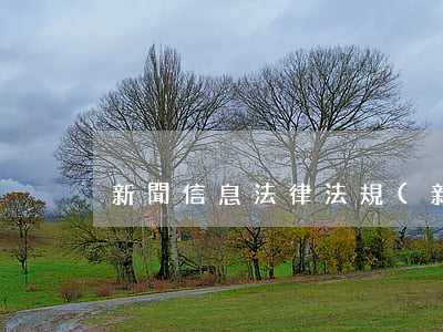 新聞信息法律法規(新聞法律法規有哪些)