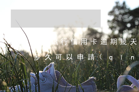 新興銀行信用卡逾期幾天上征信(征信有逾期多久可以申請(qǐng)信用卡)