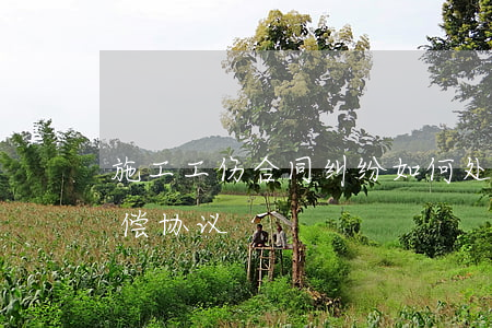 施工工伤合同纠纷如何处理(工地工伤事故赔偿协议)