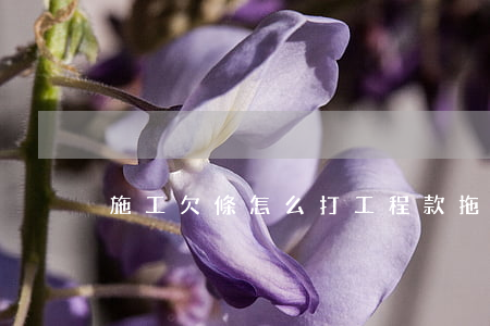 施工欠條怎么打(工程款拖欠怎么打條)